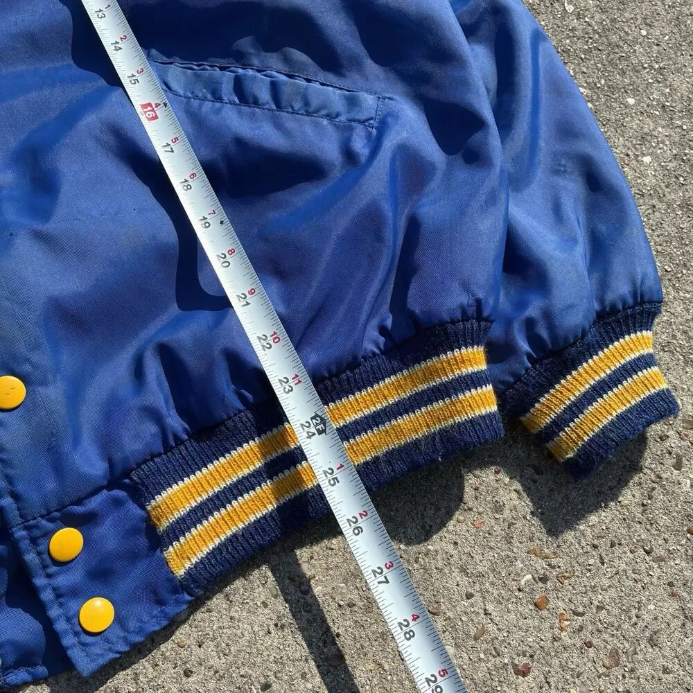 Vintage 1960s Butwin Faribault Boksprings Rugby Club Bomber Varsity Jacket Large
